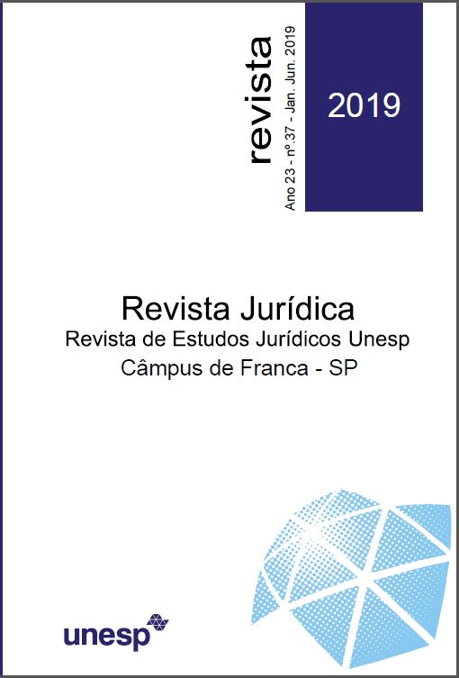 Visualizar v. 23 n. 37 (2019): Revista de Estudos Jurídicos da UNESP