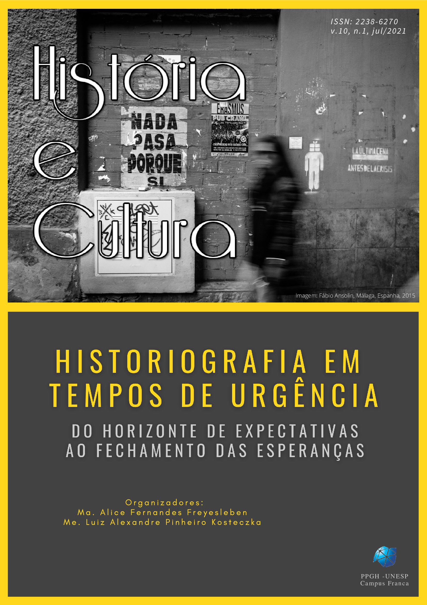 capa da edição de julho da Revista História e Cultura