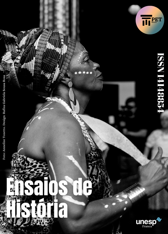 Capa da revista Ensaios de História